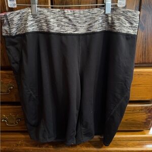 XXXL Black and grey Women’s Biker Shorts